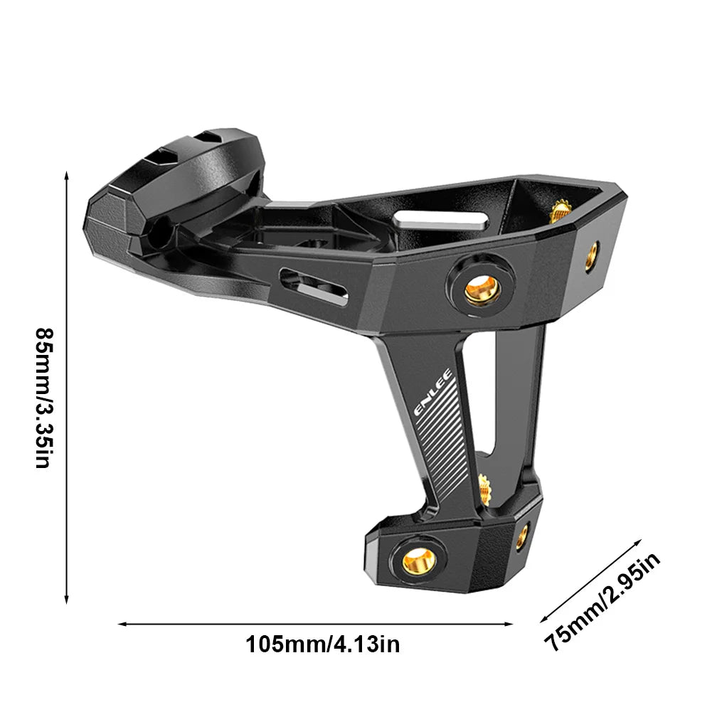 Bicycle Water Bottle Holder Adapter Bike Saddle Drink Cup Cage Adapter Saddle Kettle Holder Extension Adapter for Road Bike MTB