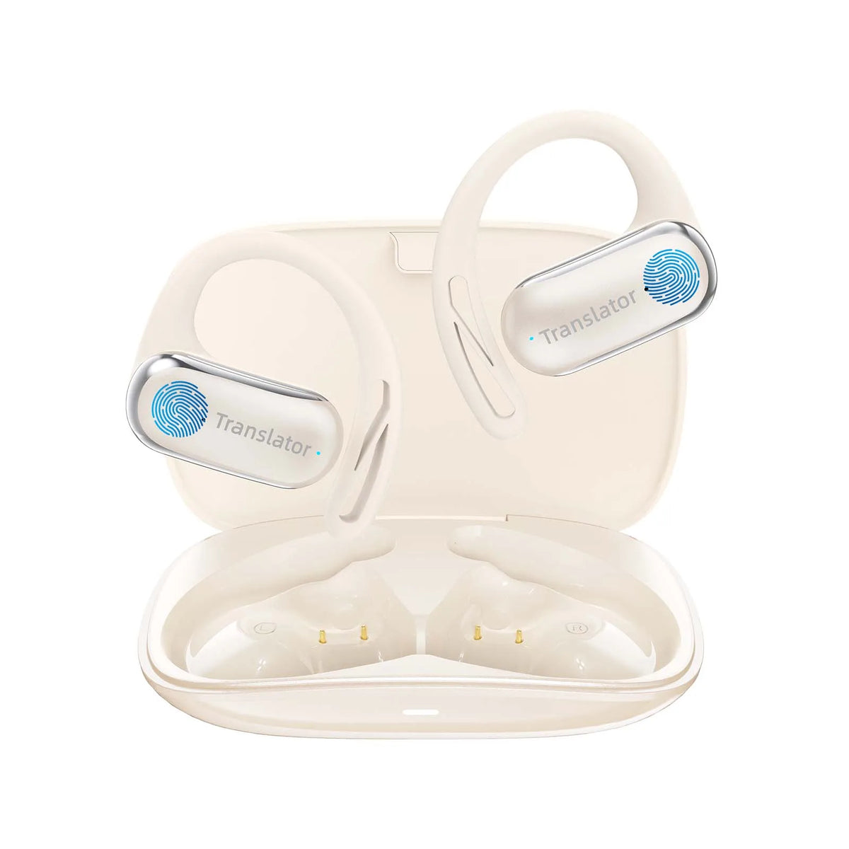 Wooask F56 Translator Earbuds,OWS Voice Translation Headphones,Real Time 144 Languages with 11 Offline Package,98% Accuracy