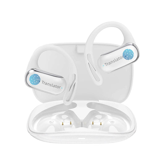 Wooask F56 Translator Earbuds,OWS Voice Translation Headphones,Real Time 144 Languages with 11 Offline Package,98% Accuracy