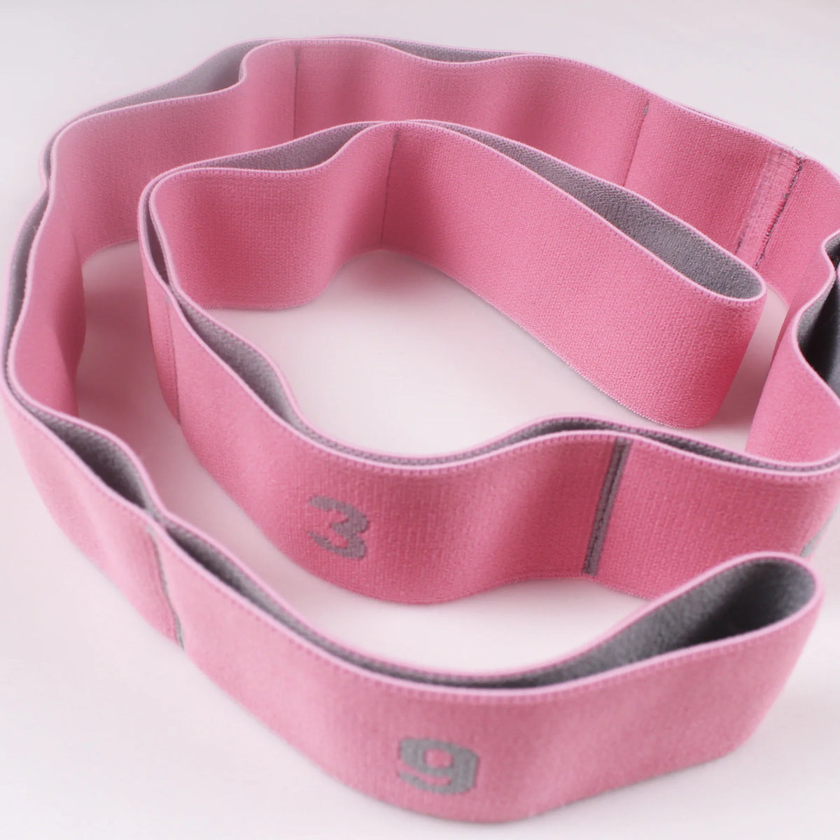 11 Loop Elasticity Gymnastics Workout Bands Digital Yoga Band for Leg Stretching