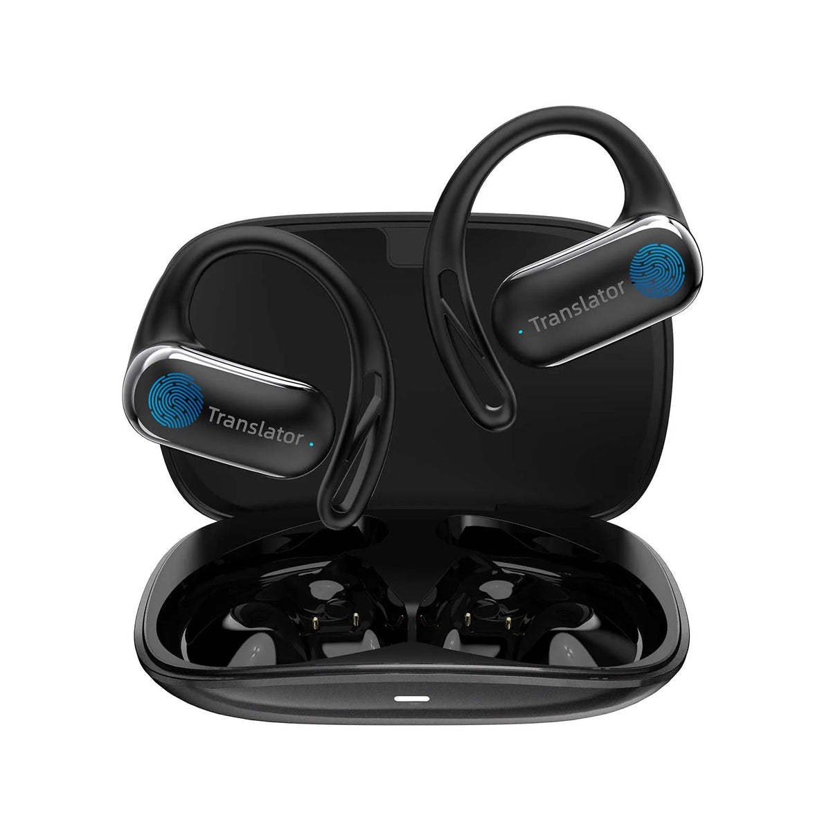 Wooask F56 Translator Earbuds,OWS Voice Translation Headphones,Real Time 144 Languages with 11 Offline Package,98% Accuracy
